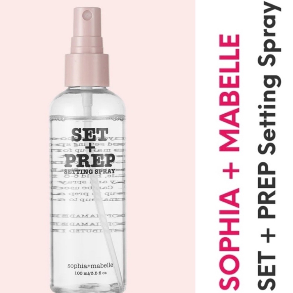 Sophia + Mabelle SET + PREP Setting Spray NIB
